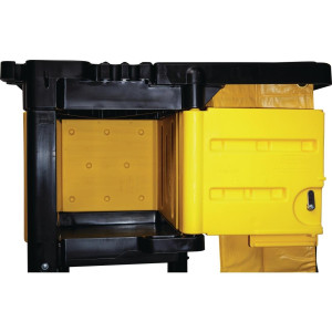 Slēdzams nodalījums ratiņiem L658 - Rubbermaid