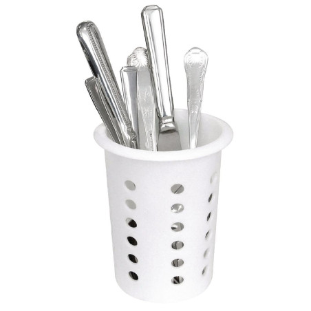 Plastmasas apaļa ēdamkaru kaste - 11,3 cm - FourniResto - Fourniresto