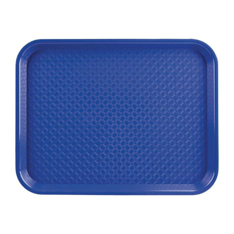 Blue Self-Service Tray 450 X 350mm - Olympia KRISTALLON - Fourniresto Blue Self-Service Tray 450 X 350mm - Olympia KRISTALLON - Fourniresto
