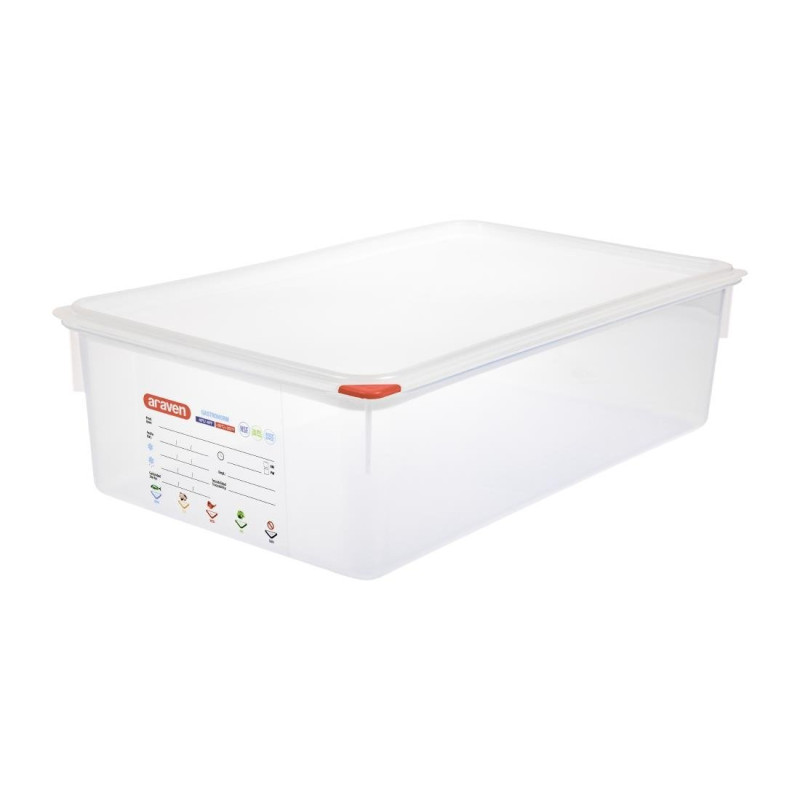 Boîte alimentaire GN1/1 21L - Araven - Fourniresto Boîte alimentaire GN1/1 21L - Araven - Fourniresto
