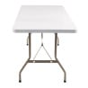 Taisnstūrveida saliekamais galds - 1520mm - Bolero - Fourniresto