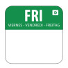 Soluble Labels for Food "Friday" - Box of 1000 - Vogue