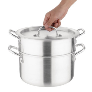 Marmite Bain Marie Alumīnija 4L Vogue K643: Atklājiet neaizstājamo! ????✨