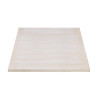 Plateau de Table Carré Pré-percé Vintage Blanc 700 mm Bolero - Augstas kvalitātes klūgu koks