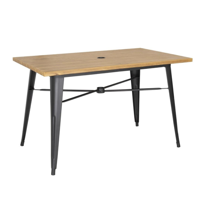 Table d'extérieur Bois Clair Bolero - Élégance et durabilité Table d'extérieur Bois Clair Bolero - Élégance et durabilité