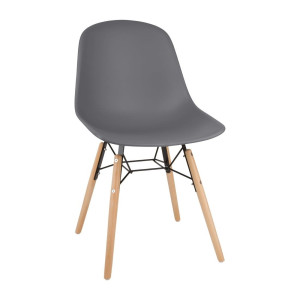 Tumši pelēks Arlo krēsls - 2 Bolero komplekts: Komforts, izturība un elegance
