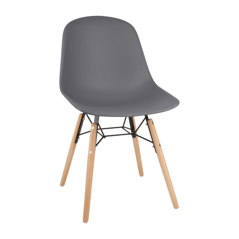 Tumši pelēks Arlo krēsls - 2 Bolero komplekts: Komforts, izturība un elegance