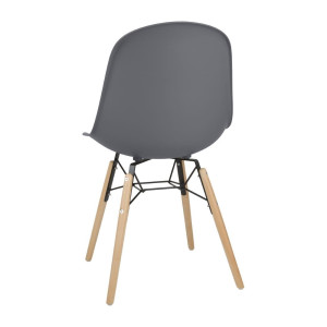 Tumši pelēks Arlo krēsls - 2 Bolero komplekts: Komforts, izturība un elegance