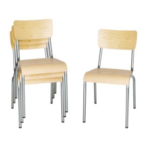 Cinkota koka krēsls - 4 Bolero komplekts