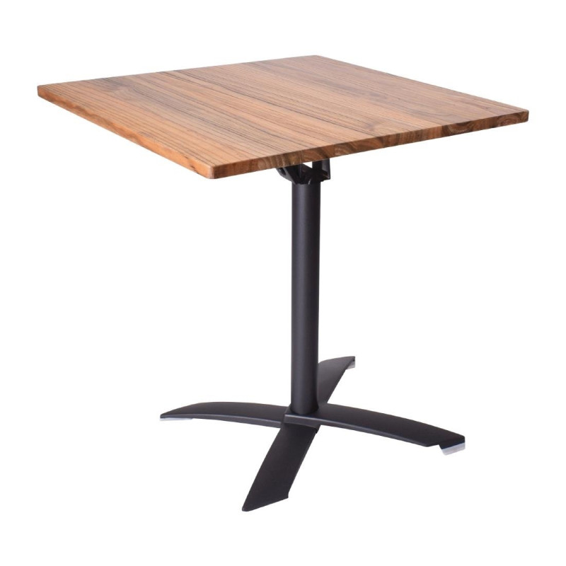 Folding Bistro Table 70x70 cm - Modern and elegant design Folding Bistro Table 70x70 cm - Modern and elegant design