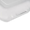 Kompostējamas Bagasse kastes 223mm - 200 gabalu komplekts, ekoloģiski atbildīgas
