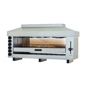 Gāzes salamandra - 6 sildīšanas zonas - CombiSteel