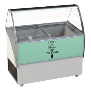 Ledusskapis - statisks - 9 x 5 L - CombiSteel