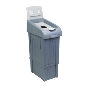 Atkritumu tvertne 80 L - Metāls - CombiSteel