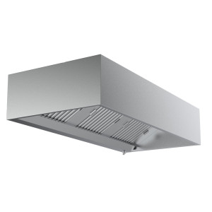Hotte Cubique Profondeur 950 ar LED - Garums 1000 mm - CombiSteel