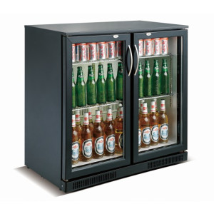 Ar aizmugures bārs ar 2 veramām durvīm - 198 L - CombiSteel