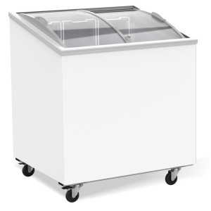 Saldētava ar stikla vāku - 198 L - CombiSteel