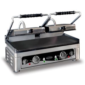 Grill Panini Double - Gludas un Rievotas Plāksnes - CombiSteel