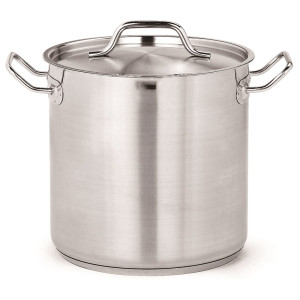 Nerūsējošā tērauda katls ar vāku - Ø 40 - 50 L - CombiSteel