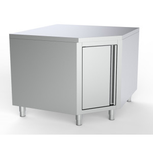 Stainless Steel Angular Base Furniture - L 1000 x D 700 mm