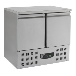 Pozitīva dzesēšanas galds ar 2 durvīm - 257 L - CombiSteel