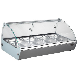 Vitrine Sildītājs uzstādīšanai - 4 GN 1/3 - CombiSteel