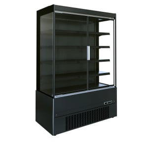 Jamie Wall-Mounted Refrigerated Display Case with 2 Doors - 1.55 m² - CombiSteel