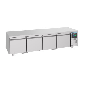Pozitīva GN 1/1 ledusskapja galds ar 4 atvilktnēm - 360 L - CombiSteel