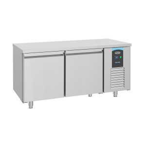 Pozitīva dzesēšanas galds ar 2 durvīm - 380 L - CombiSteel