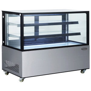Vitrīna ar pozitīvu dzesēšanu - 470 L - CombiSteel