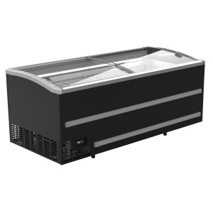 Melnais saldētavas lāde lielveikalam - 1136 L - CombiSteel