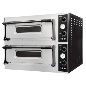 Picas krāsns ar 2 kamerām - 2 x 6 picas - 400 V - CombiSteel