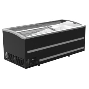Black Chest Freezer for Supermarket - 985 L - CombiSteel