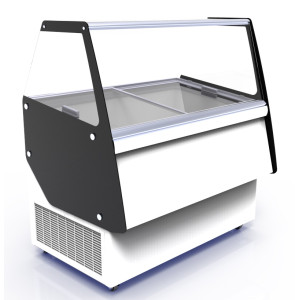 Vitrine à Glaces Ibiza - 8 x 5 L - CombiSteel