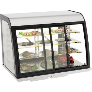 Vitrine Chauffante Drop-In ar bīdāmām durvīm - 140 L - CombiSteel