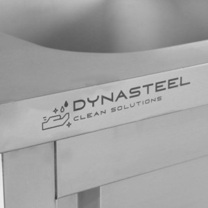 Mēbele Plonge 1 Vanna ar Aizmugures Paneli un 3 Atvilktnēm - 1200 x 600 mm - Vanna pa Kreisi - Dynasteel