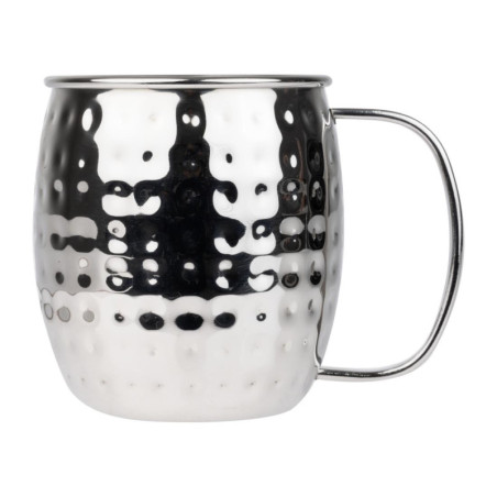 Mug no Nerūsējošā Tērauda ar Āmura Apdari - 440 ml - Olympia