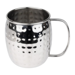 Mug no Nerūsējošā Tērauda ar Āmura Apdari - 440 ml - Olympia