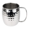 Mug no Nerūsējošā Tērauda ar Āmura Apdari - 440 ml - Olympia