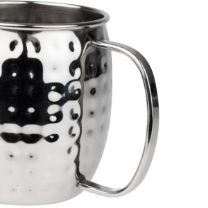 Mug no Nerūsējošā Tērauda ar Āmura Apdari - 440 ml - Olympia