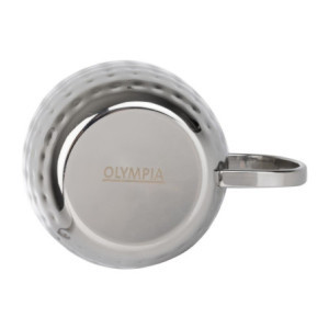 Mug no Nerūsējošā Tērauda ar Āmura Apdari - 440 ml - Olympia