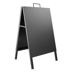 Metāla rāmja ietves zīme - 500 x 850 mm