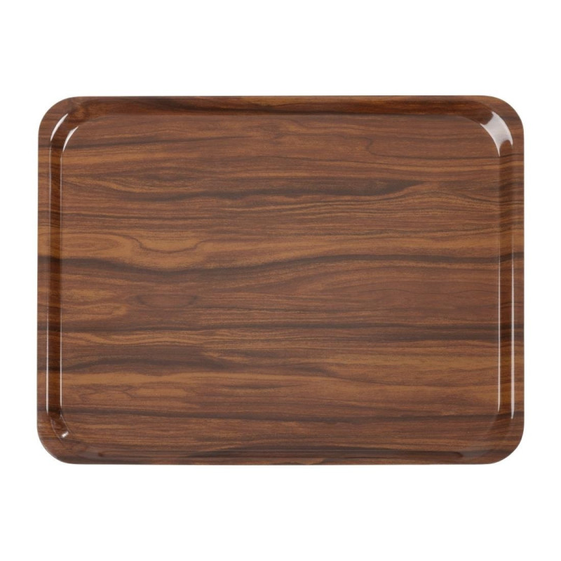 Plateau Stratifié Lisse Capri Noyer - 460 x 360 mm - Cambro Plateau Stratifié Lisse Capri Noyer - 460 x 360 mm - Cambro