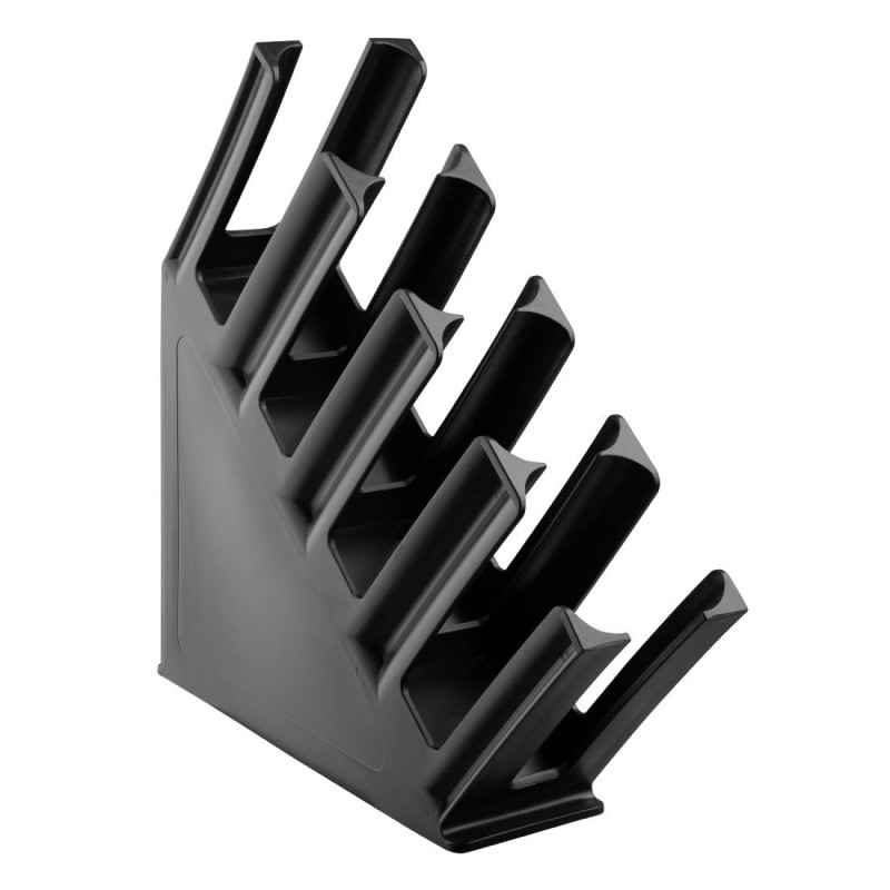 Black Polypropylene Cup Holder - 4 Slots - Olympia Black Polypropylene Cup Holder - 4 Slots - Olympia