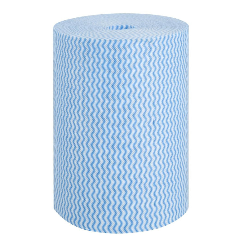 Chiffon de Nettoyage Compostables Bleus - 200 Feuilles- Jantex Chiffon de Nettoyage Compostables Bleus - 200 Feuilles- Jantex