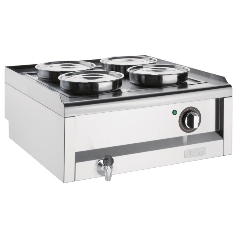 Bain-Marie 4 Katli Sērija 600 - Buffalo Bain-Marie 4 Katli Sērija 600 - Buffalo