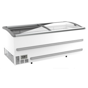 Congélateur Bahut Blanc pour Supermarché - 1005 L - CombiSteel