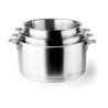 Set of 3 Saucepans with Combi Handle - Lacor