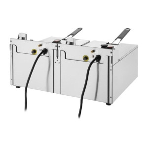 Elektriskā dubultā fritēšanas ierīce - 2X5L - Buffalo