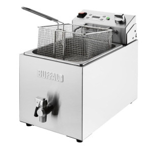 Elektriskā friteuze ar taimeri - 1 x 8L - Buffalo